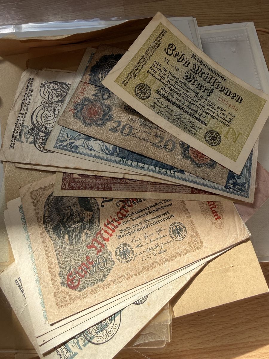 Banknoten: Deutsche Banknoten Sammlung  – Gebraucht aus Zürich von ol-inclusive