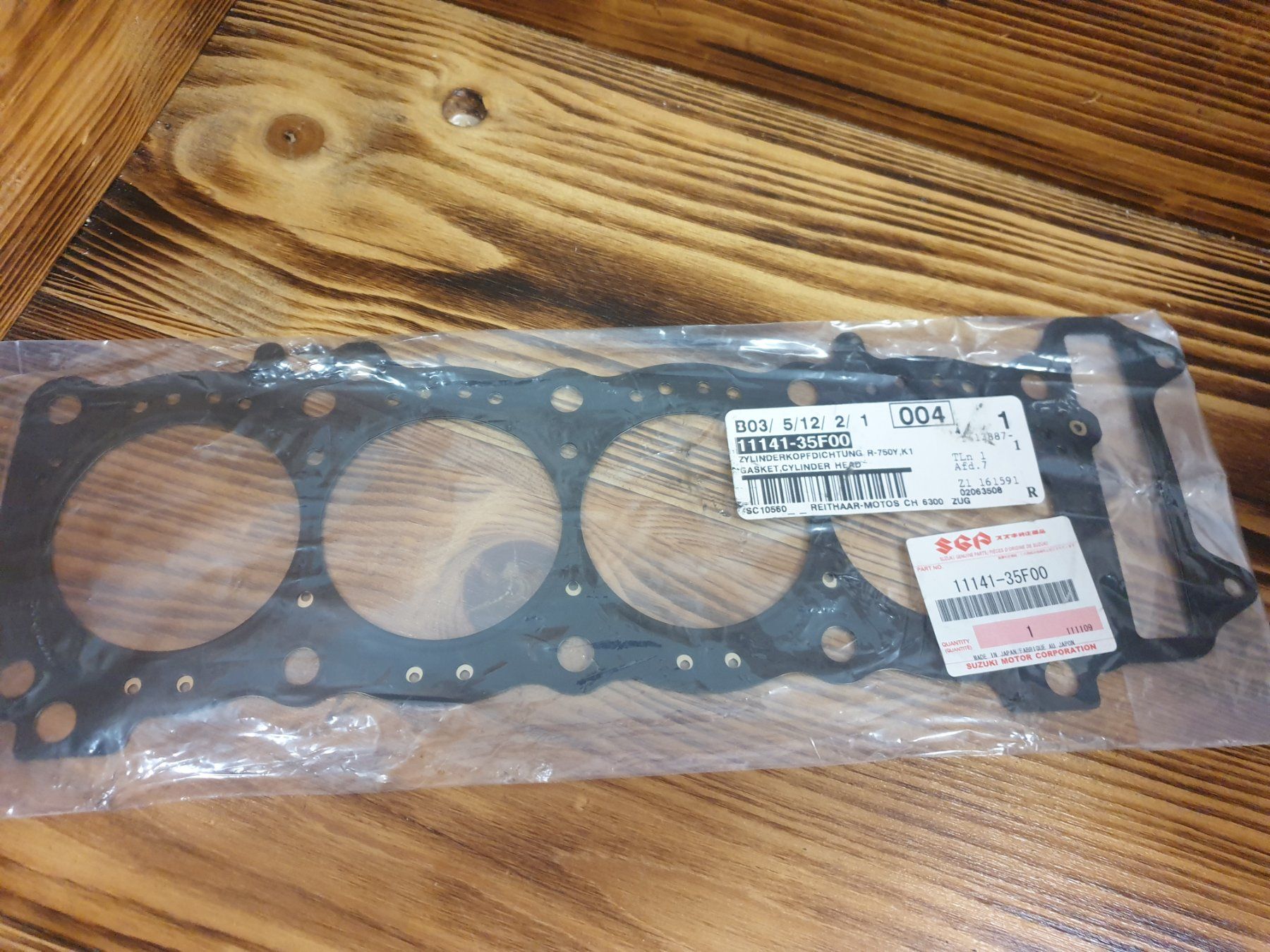 Sanitari: Suzuki Zylinderkopfdichtung 1141-35F00 – Nuovo e nell'imballaggio originale da Goldau venduto da Ktmuze