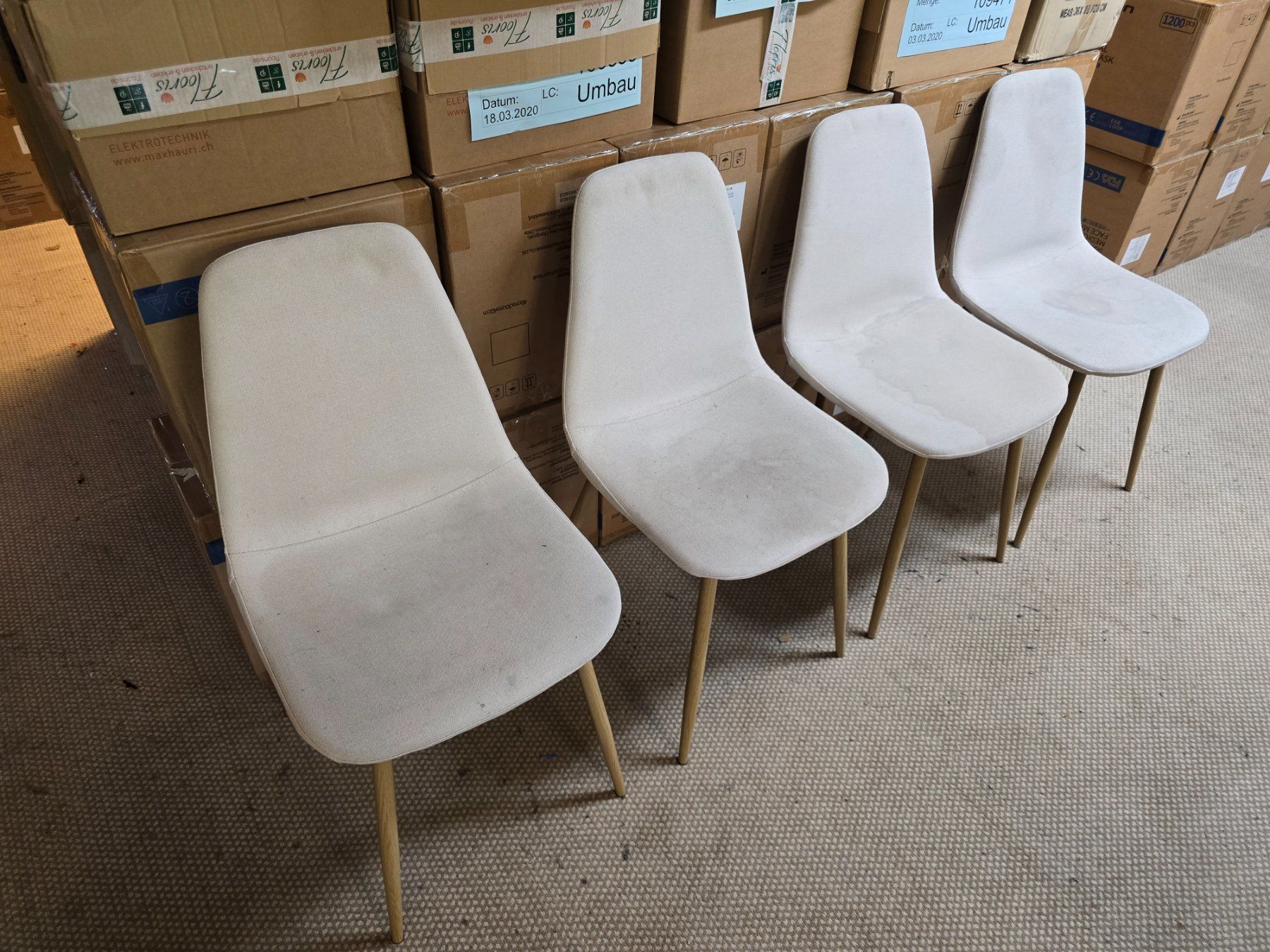 Micasa Sedie: 4x gebrauchte Micasa Esszimmer Stühle ab 1.- – Usato da KRINAU venduto da Mio_Liqstyle 1
