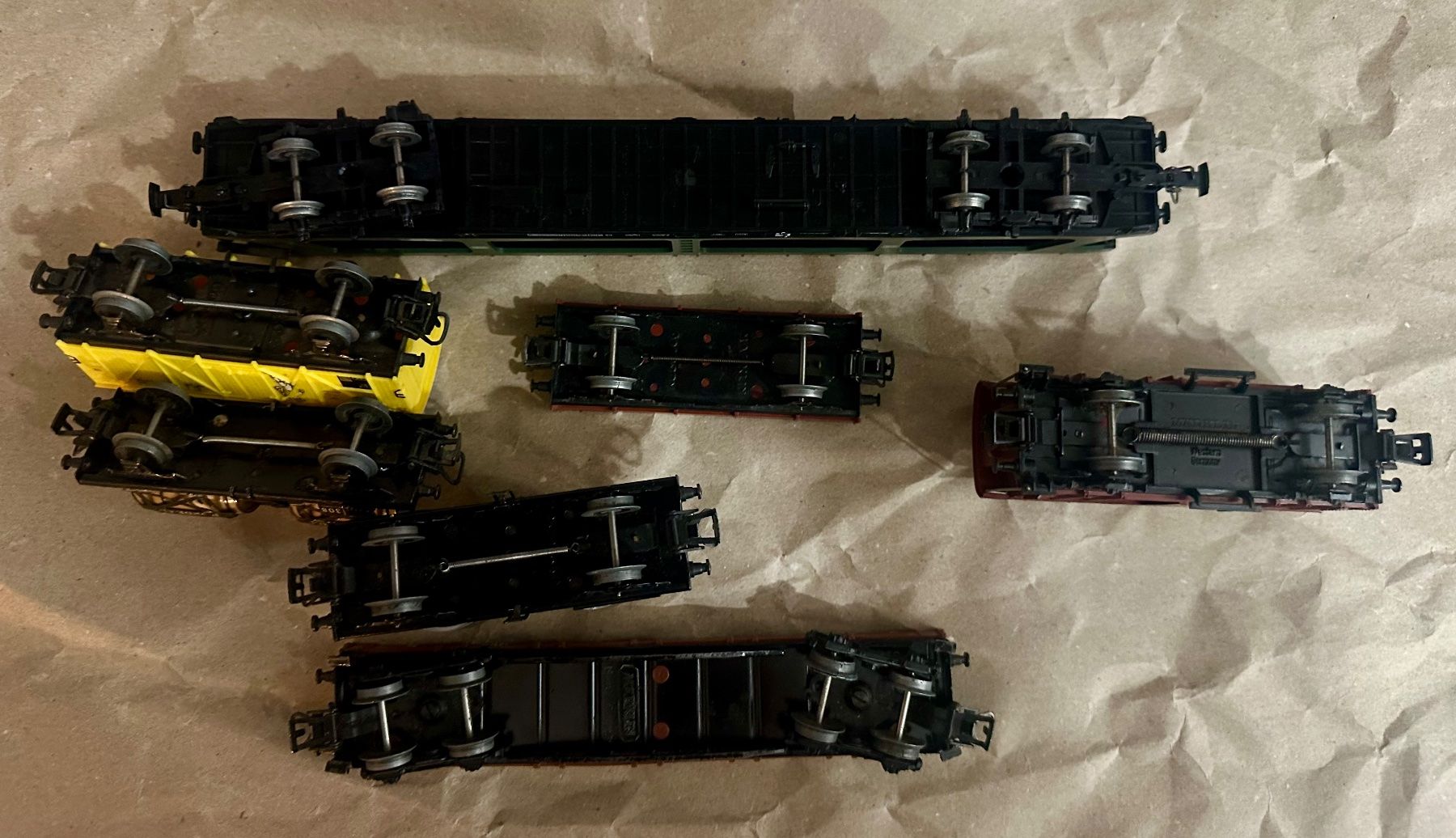 Märklin Modellini di ferrovie: Div. Märklin Güterwagen H0 – Usato da Oftringen venduto da ib.85 3