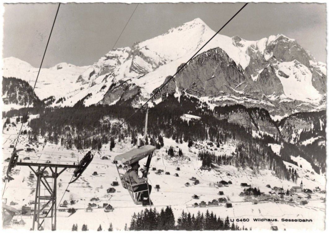 Cartoline postali: Wildhaus - Sessellift – Usato da Binningen venduto da Mountainrider