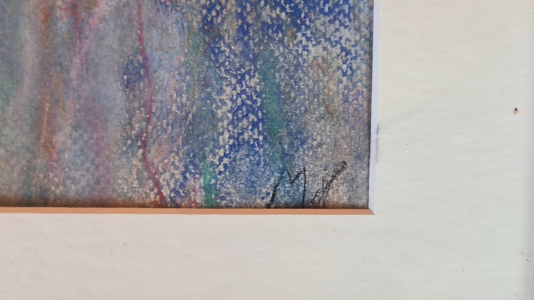 Gemälde: ORIGINAL PASTELL MONGR. – Gebraucht aus Pazzallo von Salvapazzo 2