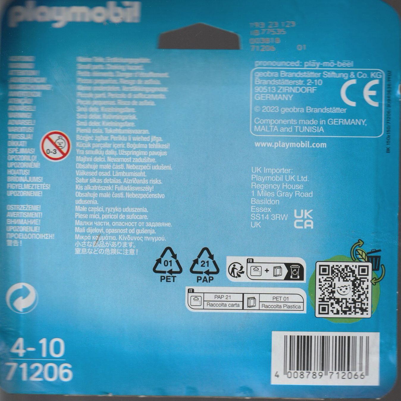 Playmobil Giocattoli: PLAYMOBIL DUO PACK FIGURES 71206 AVVENTURIERO E T-REX – Nuovo (secondo la descrizione) da Vezia venduto da Aquarius_Age 1
