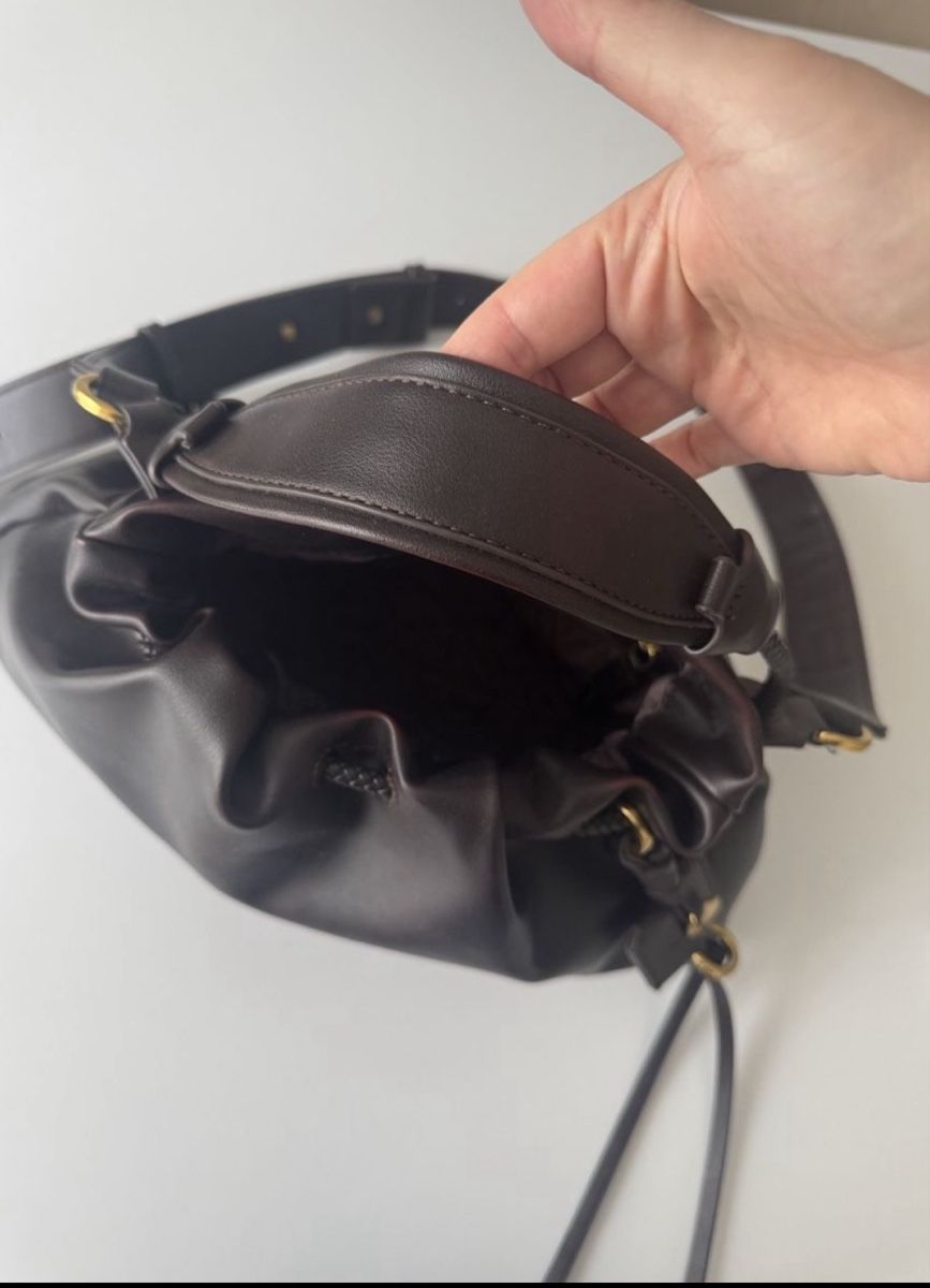 Borse da donna: Chic brown synthetic leather shoulder bag – Nuovo (secondo la descrizione) da Buchs AG venduto da sxf96 3