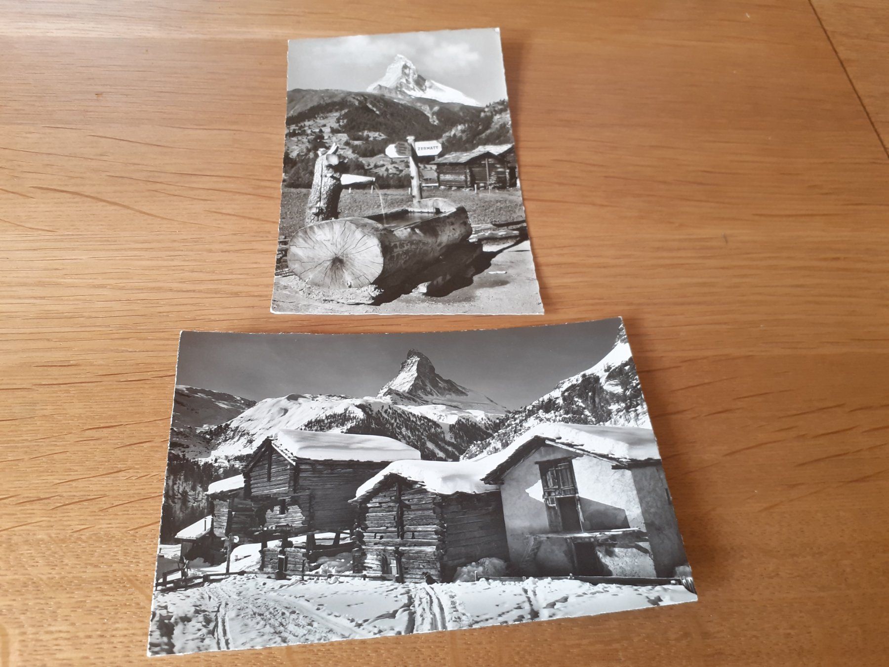 Cartoline postali: ZERMATT - WINKELMATTEN - 1956 – Usato da Winterthur venduto da Ornyx7