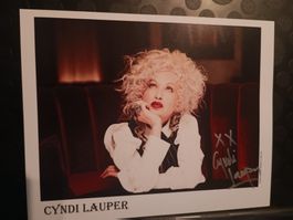 Cyndi Lauper - handsigniert - 20x25cm