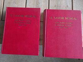 Le Savoir Médical - französisch antike Bücher ca. 1960er