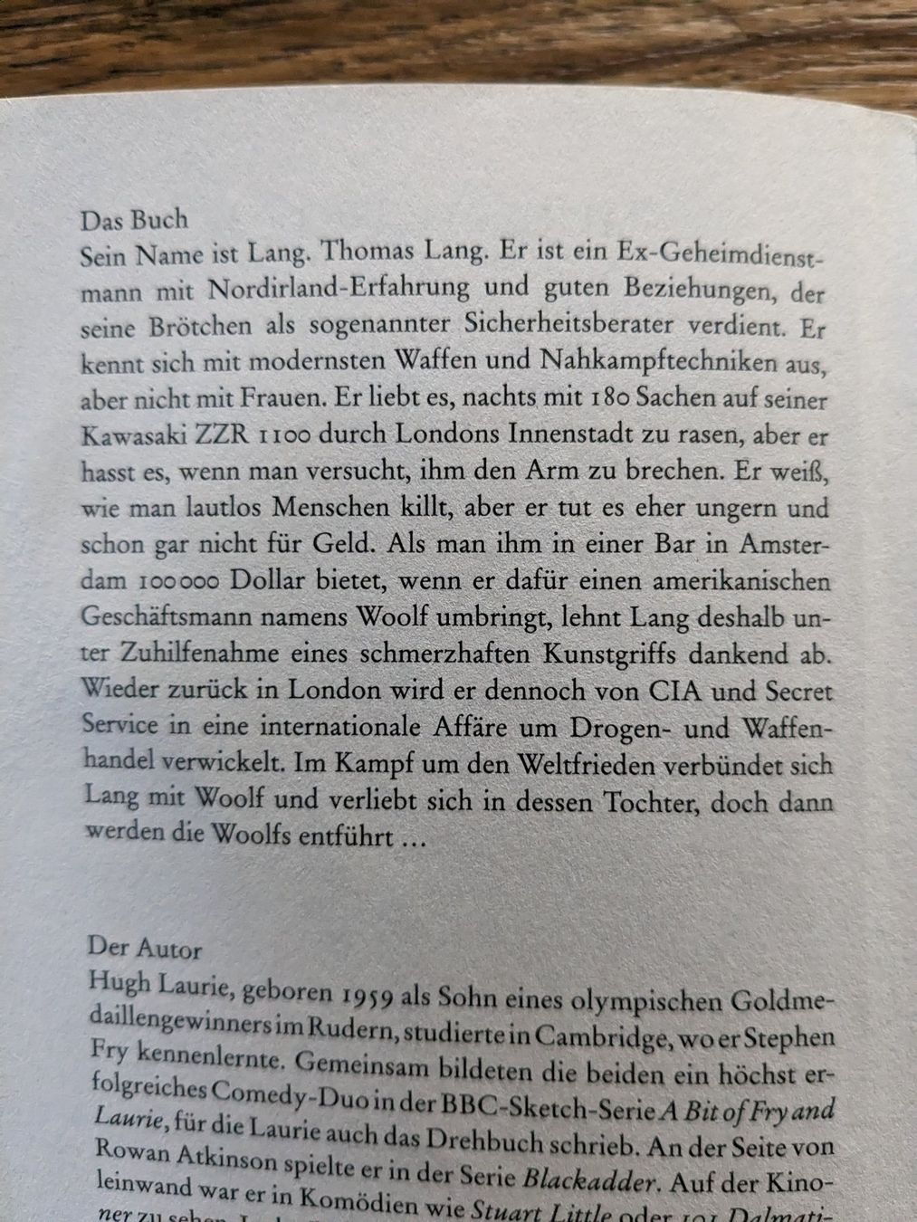 Libri: Bockmist von Hugh Laurie – Usato da Sierre venduto da chia17 3