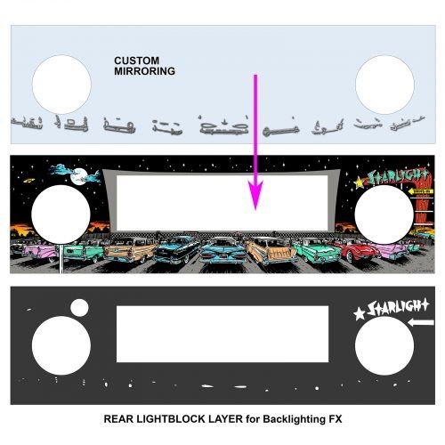 Williams Flipperkästen: Creature from the Black Lagoon CPR Lautsprecher-Panel – Neu (gemäss Beschreibung) aus Matzingen von Lucxor