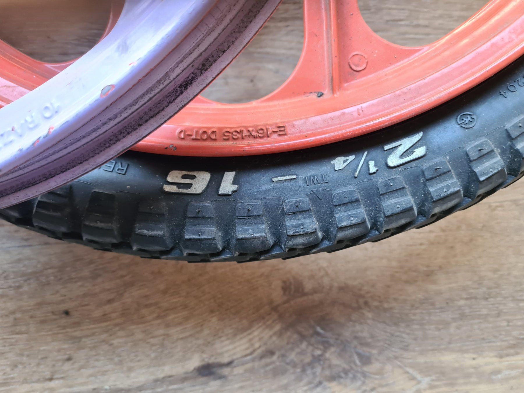 Sachs Ciclomotori: Vorder und Hinterrad 16" Grimeca Puch/Sachs – Usato da frümsen venduto da Sailem 1