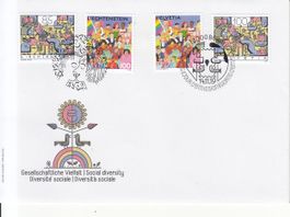 SBK 1756 - 1757 Combo FDC mit FL