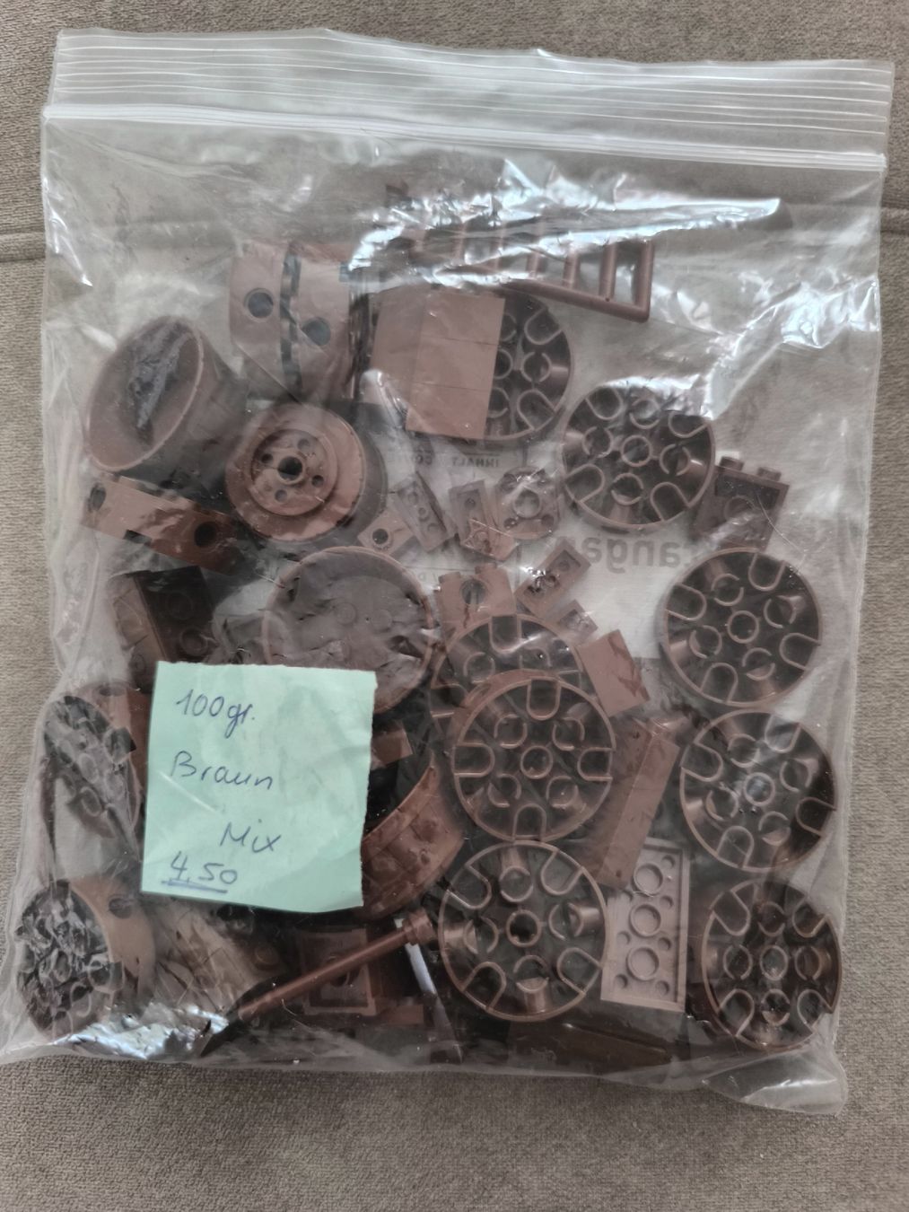 Lego Baukästen: LEGO: 100g Braune Bausteine, Special Teile – Gebraucht aus Langenthal von SchwarzeRose5 1
