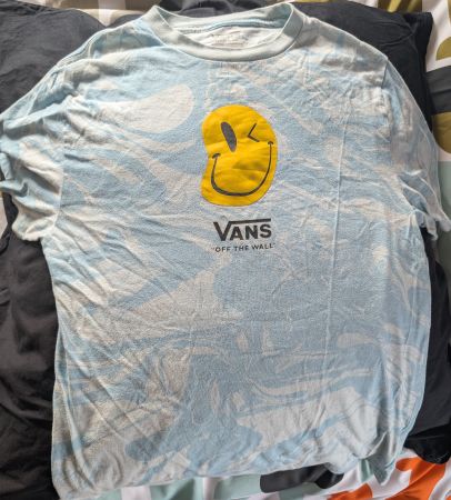 SUPER ZUSTAND: VANS OTW Smiley Kinder-T-Shirt Gr. 14+ (XL)
