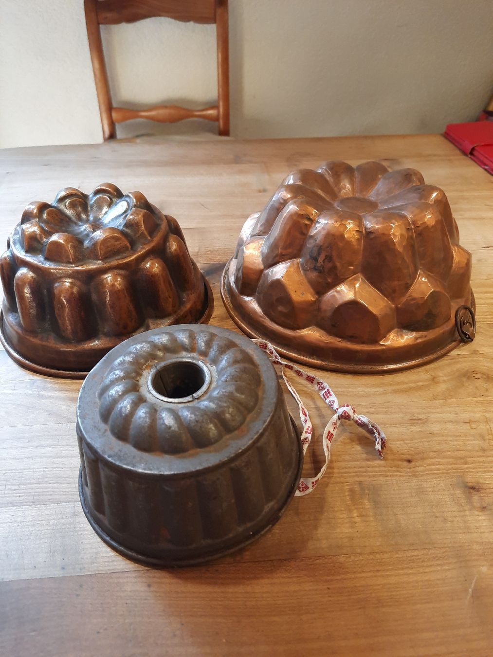 Backformen: 3 Gugelhopf-Formen alt – Gebraucht aus Busswil BE von balu37