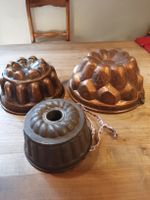 3 Gugelhopf-Formen alt
