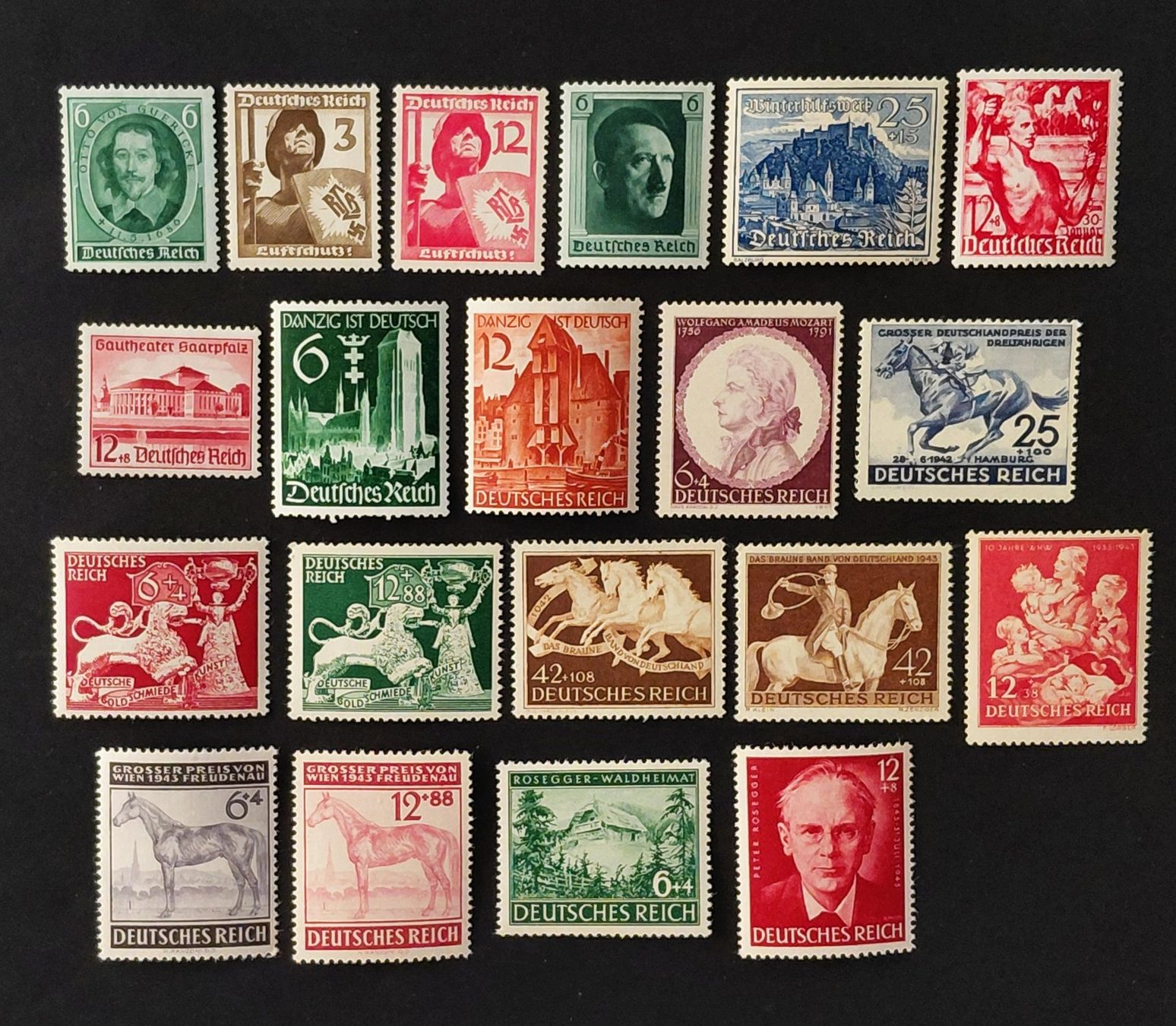 Alle Briefmarken: Deutsches Reich Lot** – Neu (gemäss Beschreibung) aus Luzern von qualifair