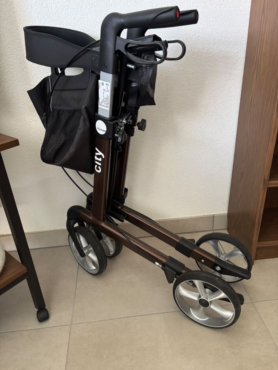 Ausili per la deambulazione: Déambulateur Rollator Mobilex City neuf – Nuovo (secondo la descrizione) da Yverdon-les-Bains venduto da graphicman64 1