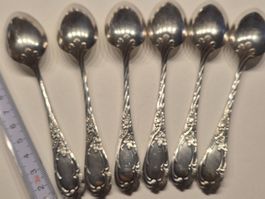 Silber 900 Löffel Kaffeelöffel Vintage Jugendstil Besteck