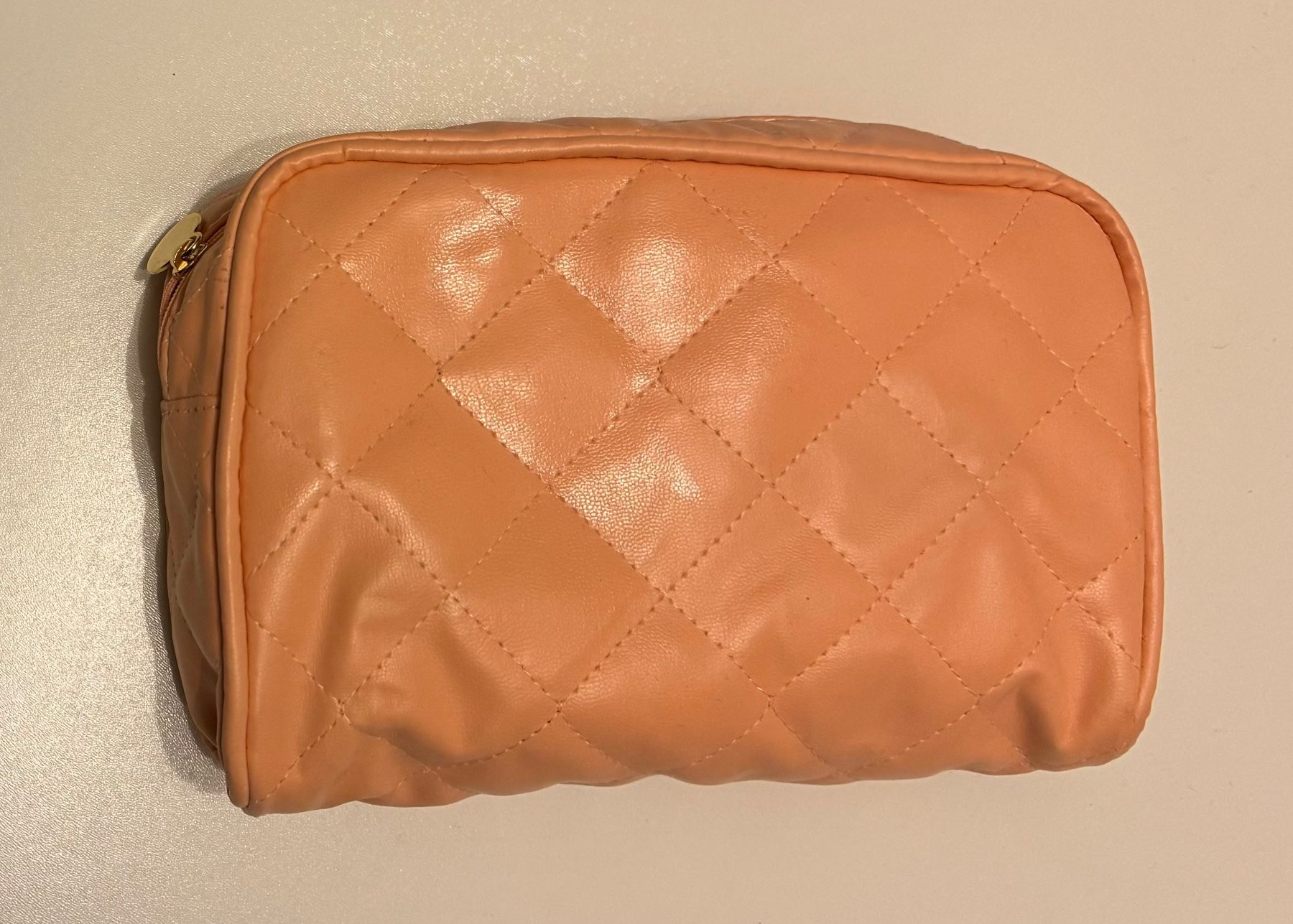 Custodie per cosmetici: Trousse by LILITH CALLAGHAN, couleur pêche – Nuovo (secondo la descrizione) da Genève venduto da Murmurs 5