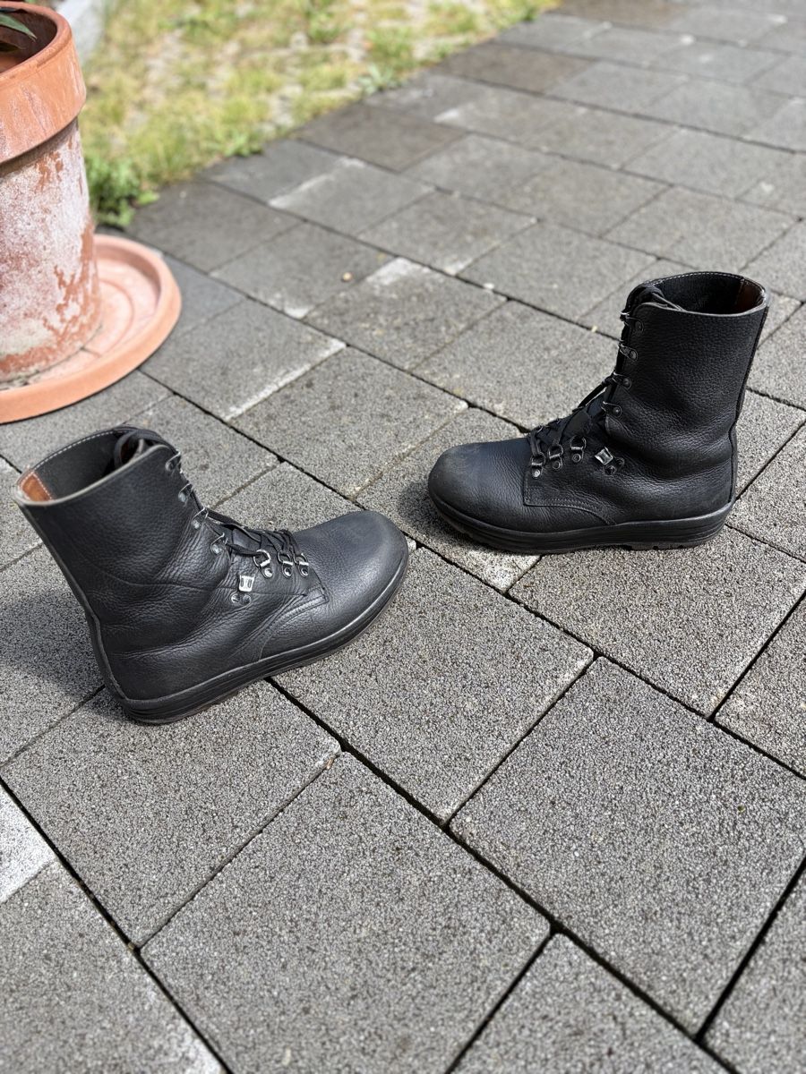 Schweizer Armee Herrenschuhe: KS 90 Leder schwarz Grösse 260 / 41 – Gebraucht aus Thalwil von Counterdude 2