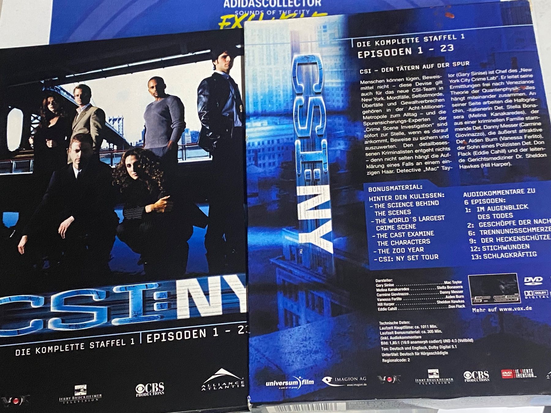 Alle DVDs: CSI NY 6x – Gebraucht aus Muri b. Bern von AdidasCollector 3