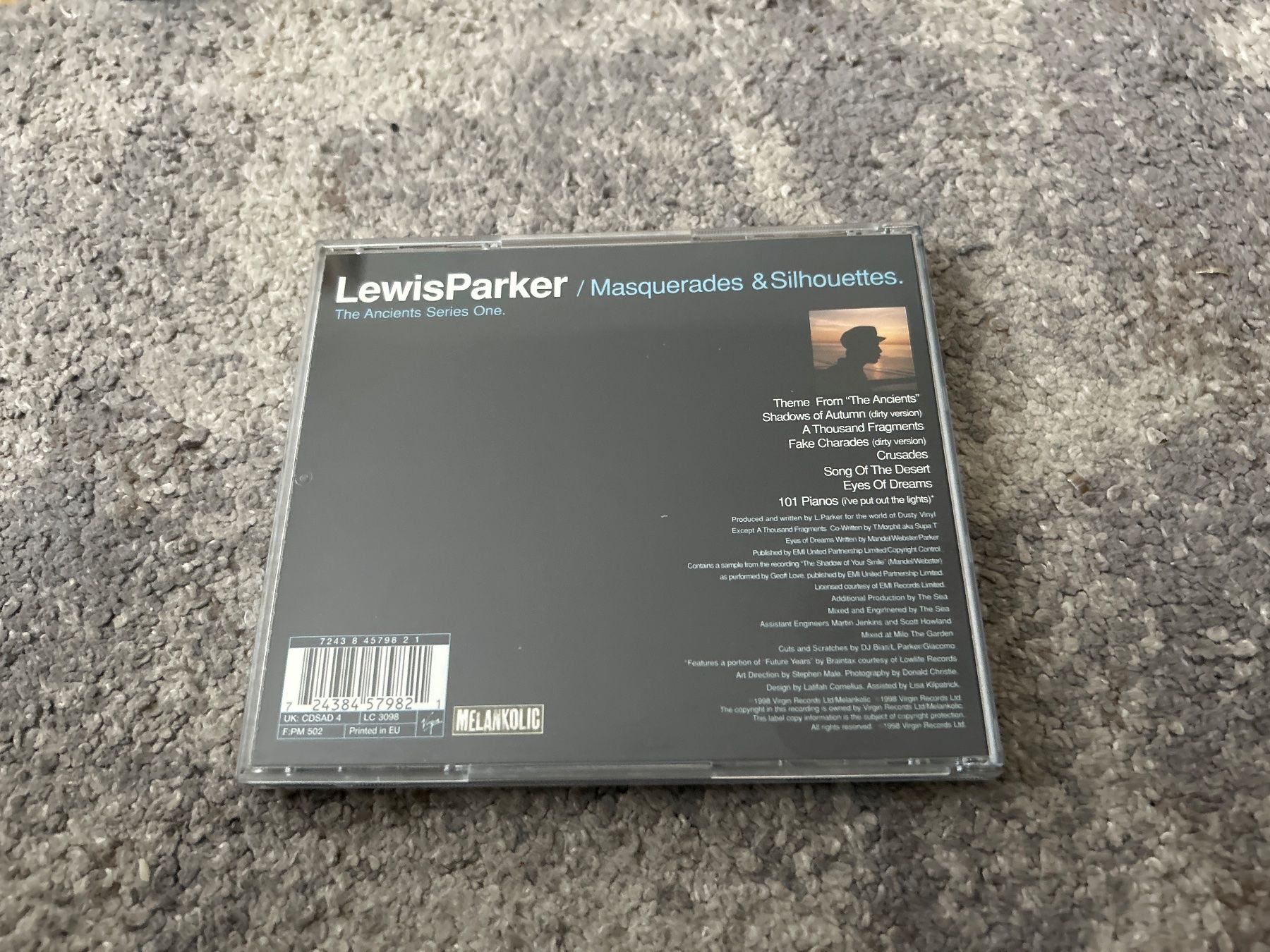 CDs: Lewis Parker - Masquerades & Silhouettes, 1996 – Gebraucht aus Thalwil von eng_yys6 3