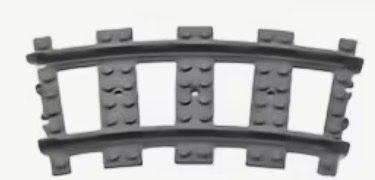 BlueBrixx Baukästen: AEBrick Eisenbahn 12Stk. Gebogen Neu in OVP – Neu und originalverpackt aus Belp von AEMA-Modellbau