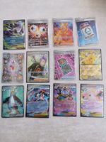 Lot de 12 cartes Pokémon diverses état neuf