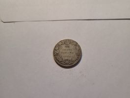 25 Cents Kanada 1918 Silber