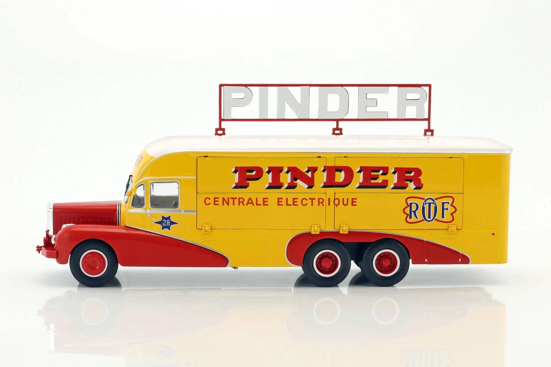 Voitures modèles: Bernard 28 Electrical Truck Pinder circus 1951 1:43 – Neuf avec emballage d'origine à Stäfa par wkmodells 2