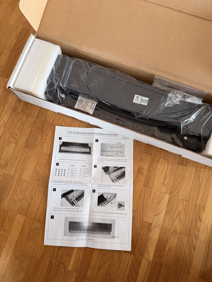 Server: Netzwerk Komponenten - Patch Panel, 16 Port, Full Shielding! – Nuovo (secondo la descrizione) da Zürich venduto da Gadgets2020