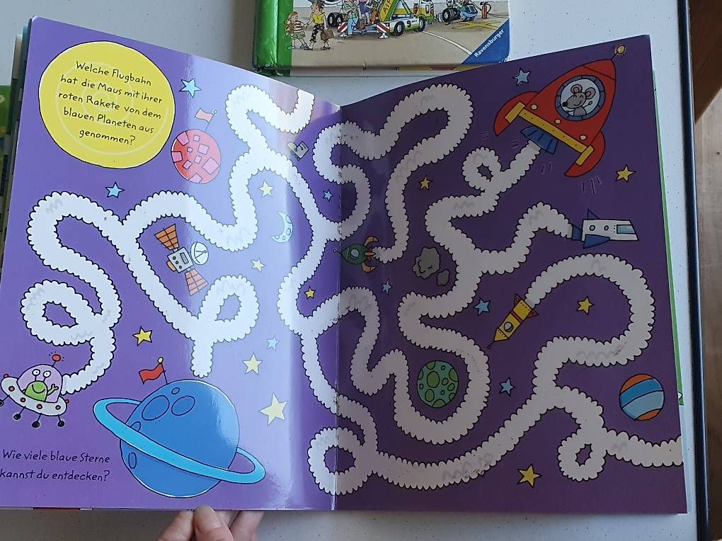 Giochi: Lustige Labyrinthe Spielbuch ohne Stift – Usato da Ebmatingen venduto da zeitlos-gesund.ch 2