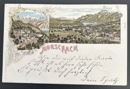 Gruss aus Morschach Litho 