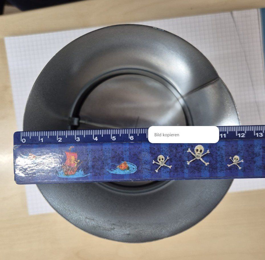 Cappe di aspirazione: Rückstauklappe 125mm – Usato da Lenzburg venduto da Glaswurm 2