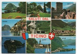 Saluti dal TICINO Lugano Locarno Bellinzona Gandria