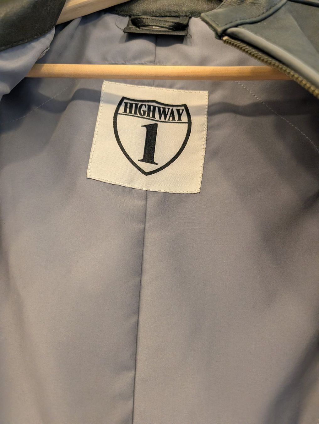 Jacken: Highway 1 Motorrad Lederjacke Schwarz Grösse 36 – Gebraucht aus Wettingen von skilpadde 3