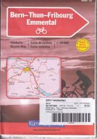 Carte Vélo Bern-Thun-Fribourg-Emmental 1:60'000