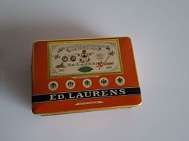 Blechdose ED. LAURENS Zigaretten Genf Extension Suisse