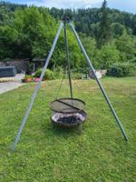 Schwenkgrill / Feuerschale, Ø 80 cm