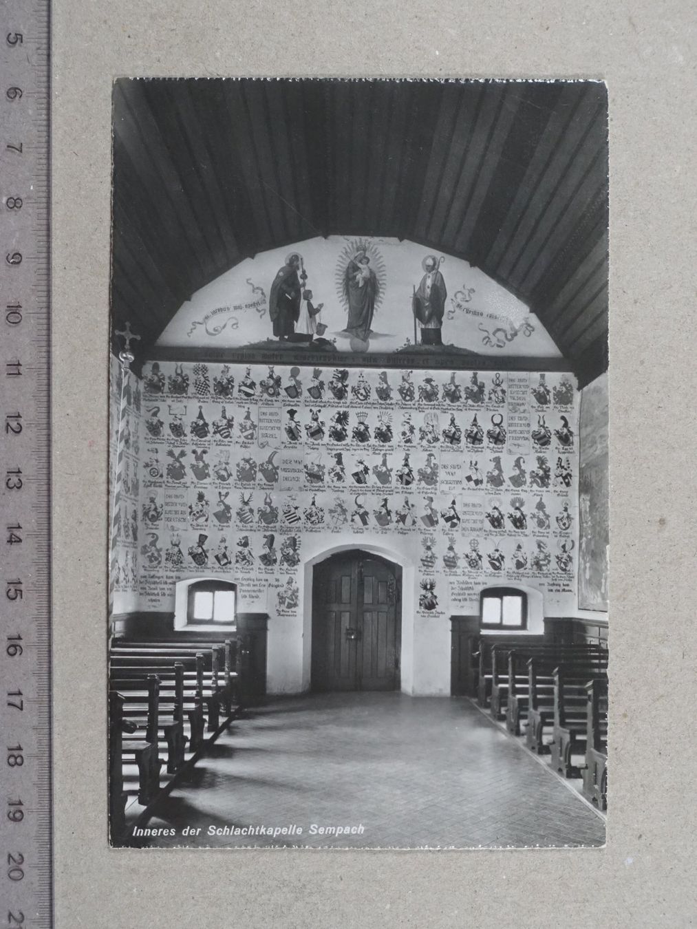 Cartoline postali: Sempach, Inneres Schlachtkapelle – Usato da Lenzburg venduto da fh1