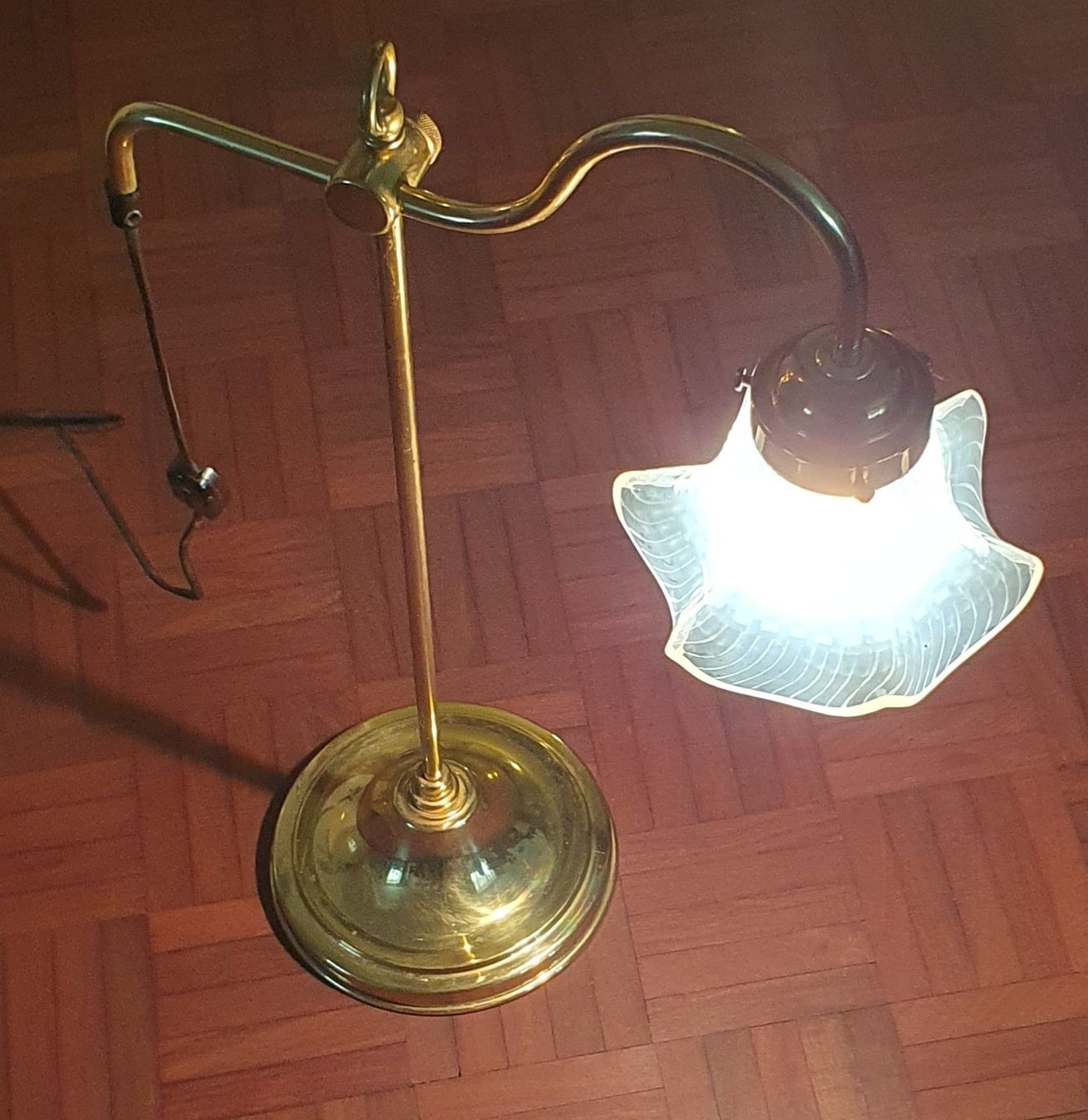 Lampen: Jugendstil Schreibtischlampe Messing – Gebraucht aus Kreuzlingen von Rschweiz1 4