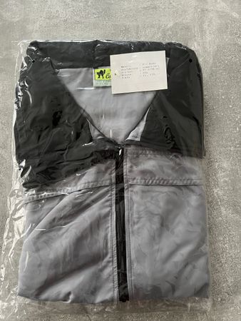 Cats Winterjacke, Grau/Schwarz, neuwertig, Grösse XL