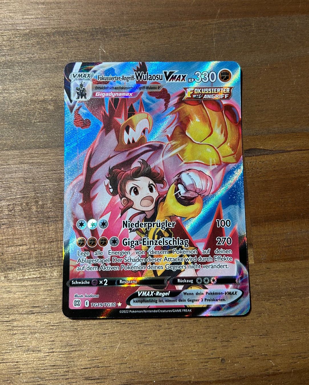 Pokémon Carte collezionabili: Pokémon Karte Wulaosu Vmax – Usato da Schötz venduto da Jekyll666