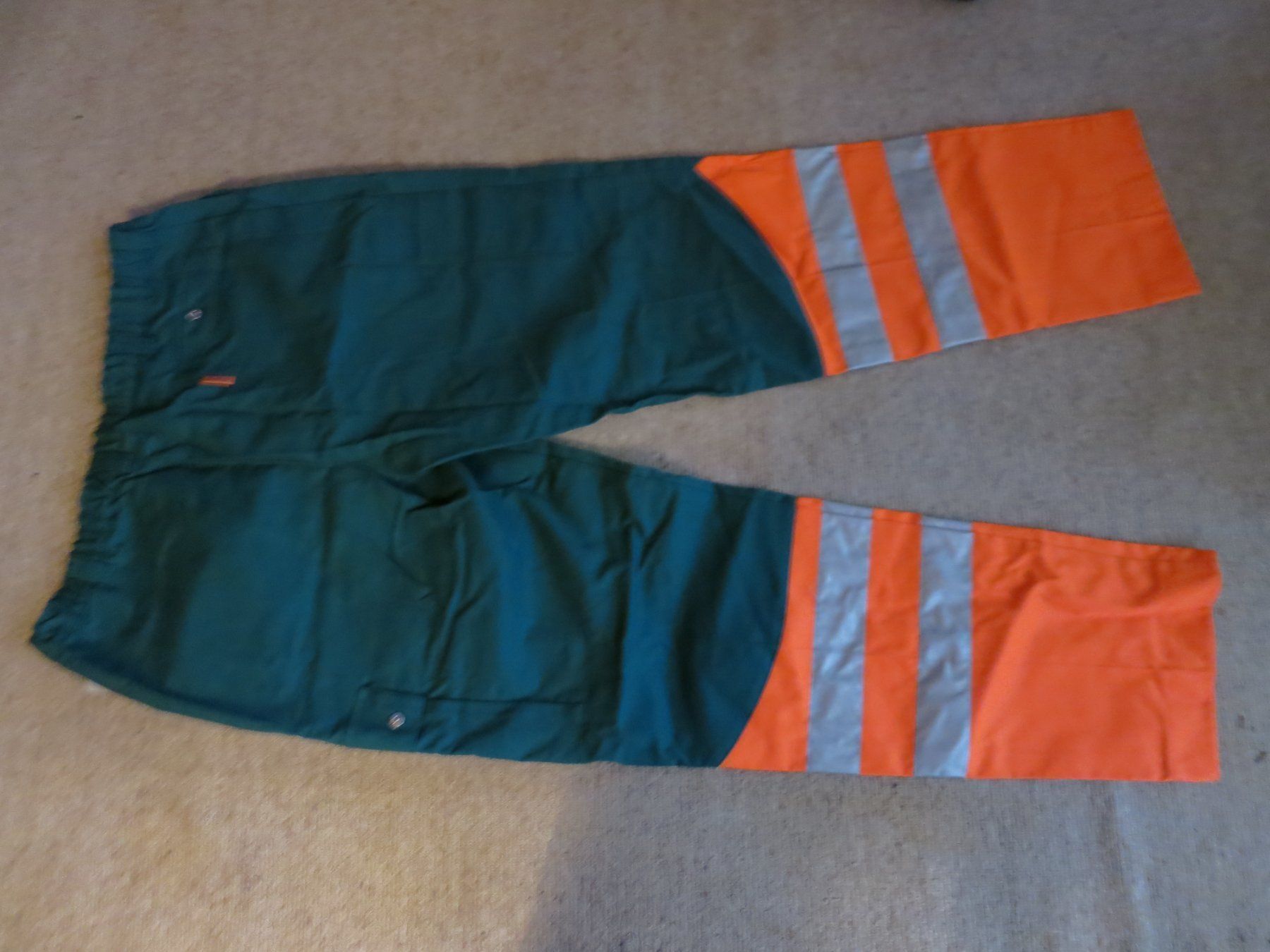 Pantaloni: WARNSCHUTZ-ARBEITS-BUNDHOSE LUTTEURS HIGH VISIBILITY Gr.56 – Nuovo (secondo la descrizione) da Windisch venduto da MarcelS01 1