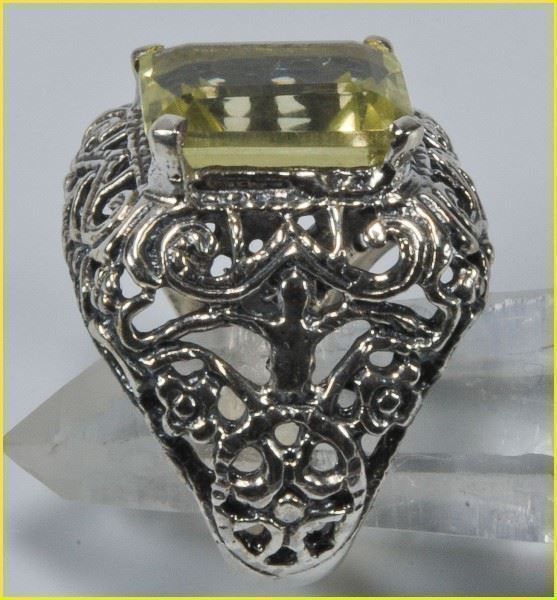 Anelli: CITRINE , Citrin Ring 925 Silber – Nuovo e nell'imballaggio originale da Oberglatt ZH venduto da Goldfee1 2