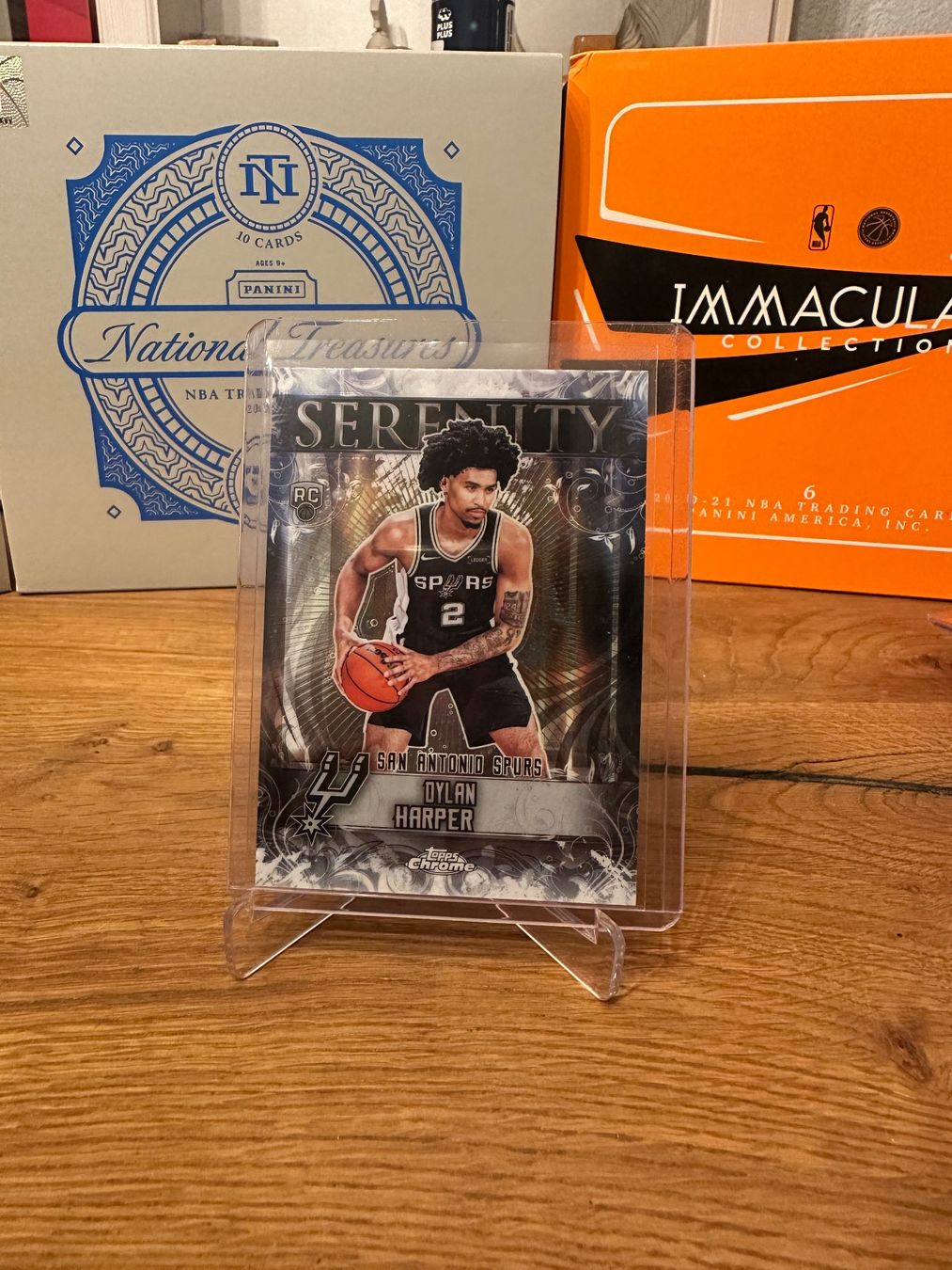 Nba Carte collezionabili: Carte basket Dylan Harper Topps Serenity – Usato da Vullierens venduto da Gaara04