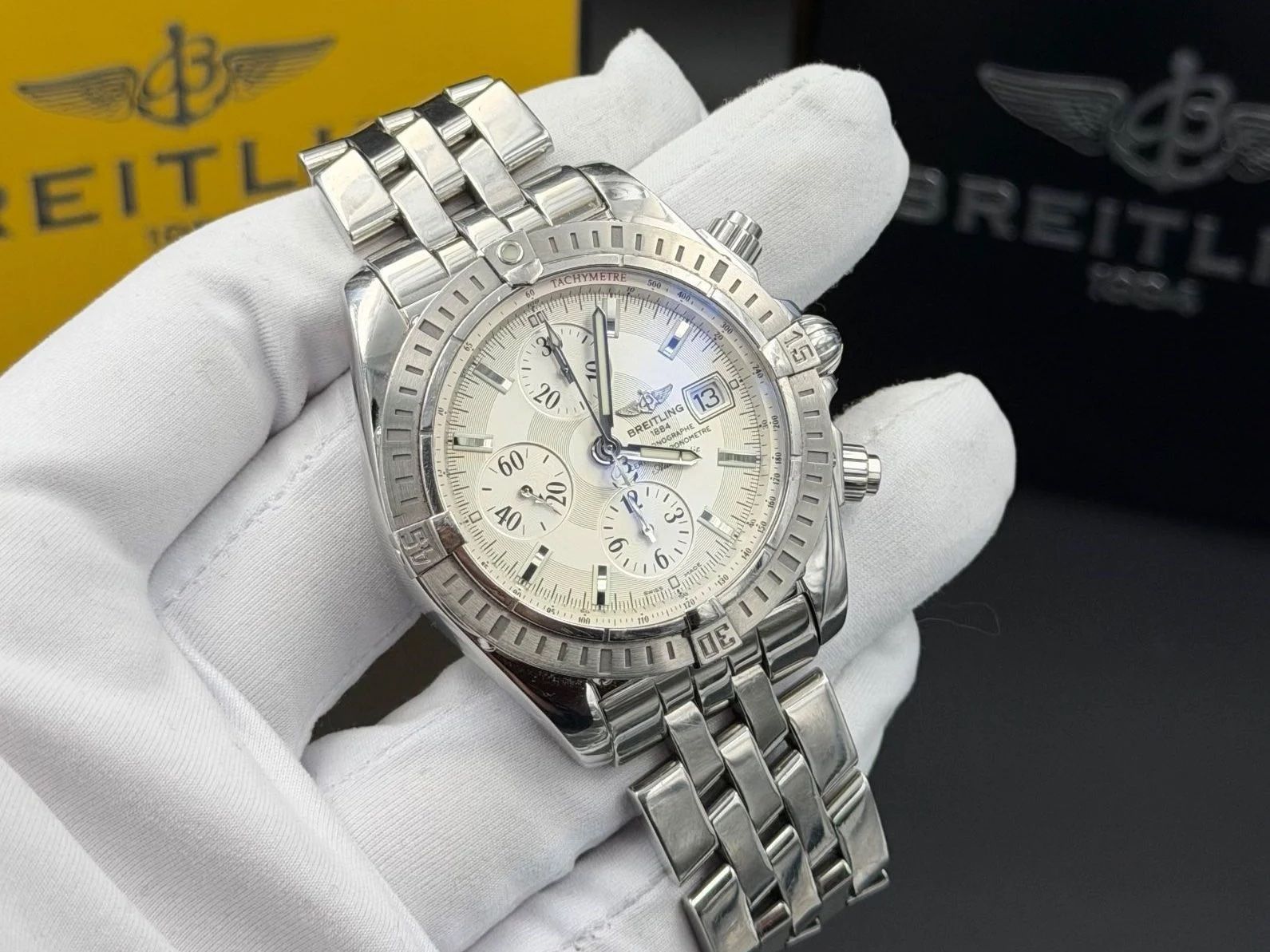 Breitling Uhren: Breitling Chronomat Evolution – Gebraucht aus Glattbrugg von aquanautilus 4