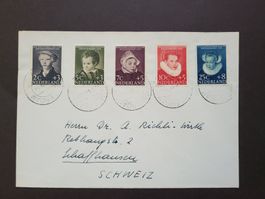 Schöner Beleg von Amsterdam nach Schaffhausen