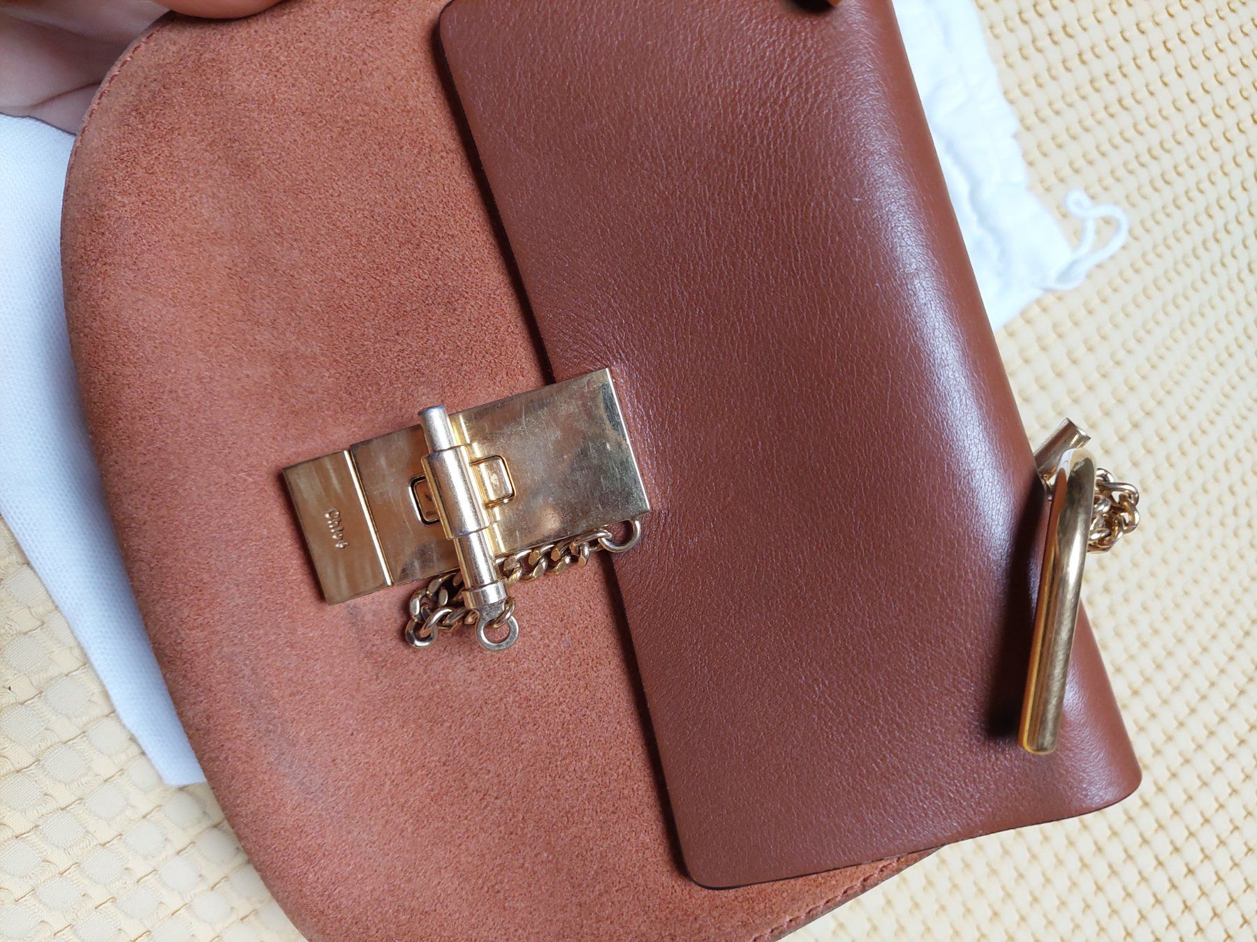 Chloé Borse da donna: Chloe bag drew suede small brown – Usato da Losone venduto da ell_nora89 2