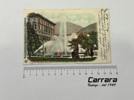 Postkarten Ticino Tessin  Lugano Giardino pubblico 1901